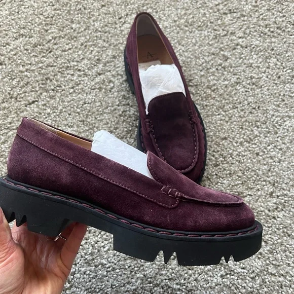 Aquatalia Shoes Aquatalia Suede Platform Loafers Poshmark